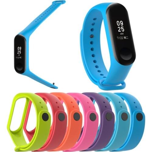 Strap For Xiaomi Mi Band 3 4 Bracelet Watch Band Waterproof Smart Watch For Miband 4 3 Strap Fitness Replacement Wristband