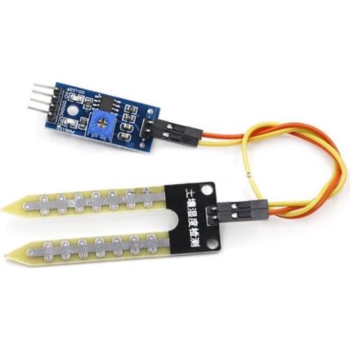 Smart Electronics Soil Moisture Hygrometer Detection Humidity Sensor Module for Arduino Development Board DIY Robot Smart Car