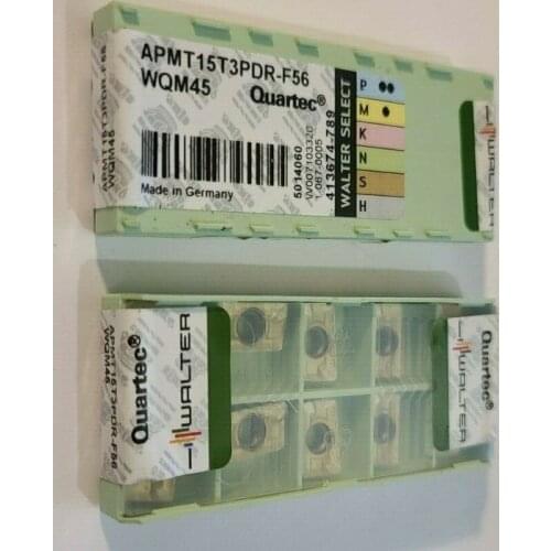 10PCS CARBIDE INSERT APMT15T3PDR-F56 WQM45