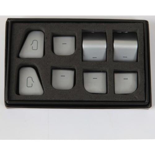 11 Pcs/Set Car Interior Decoration Sticker For Tesla Model 3 2021 & Model Y 2021 Window Switch Door Handle Reminder Sticker