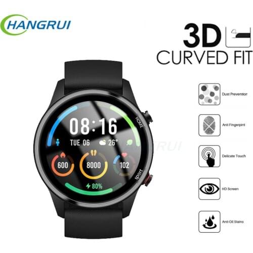 3D Screen Protector For Xiaomi Mi Watch Global Smartwatch HD Full Protective Film For Xiaomi Mi Smart Watch Color Sports Version