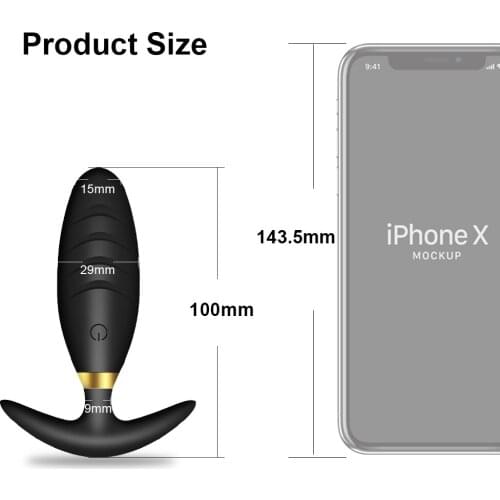 Anal Butt Plug Prostate Massager Adult Gay Soft Silicone Products Anal Plug Mini Erotic Bullet Vibrator Sex Toys