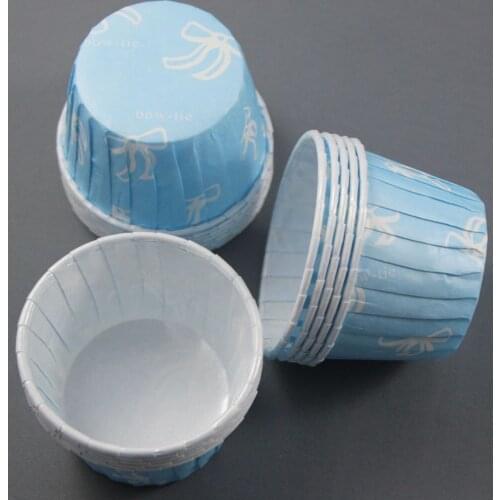 Blauer Bogen 100 Stück Kapsel