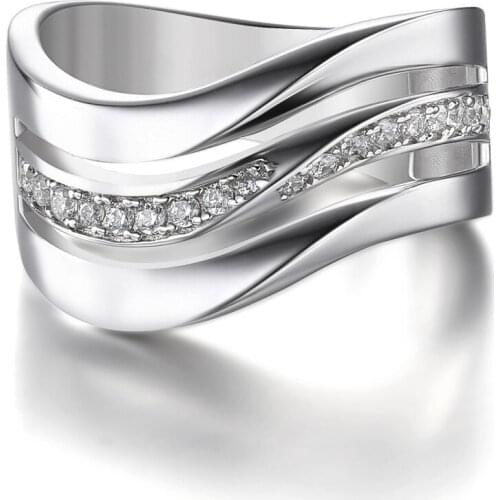 JK.only love Rings With Crystals