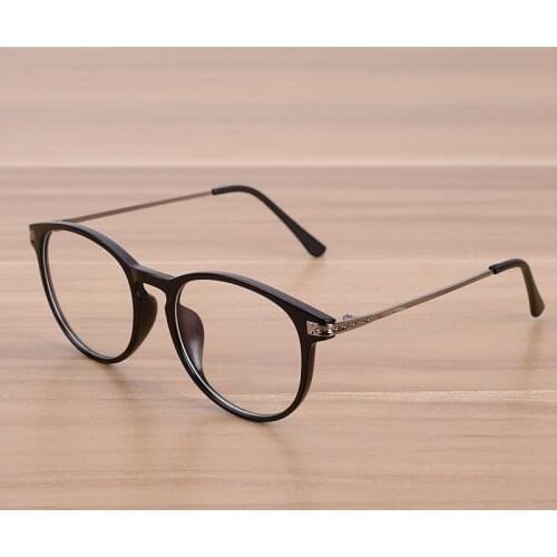 Classic Vintage Anti Blue Light Glasses for Men Women Computer Gaming Glasses Frame Clear Lens Blu-Rays Blacking Optical Glasses