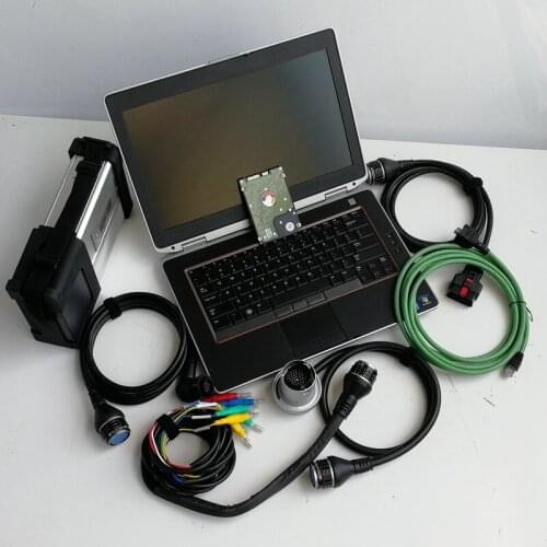 MB Star C5 SD Connect C5 with newest software V12.2020 diagnostic tool mb star c5 vediamo/X/DSA/DTS with E6420 I5 4G Laptop