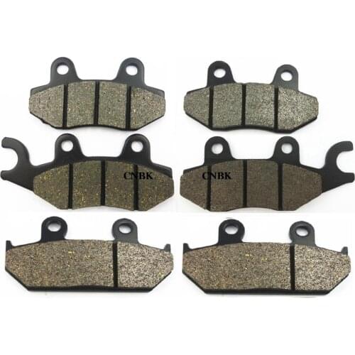 FL+FR+R Disc Brake Pads Set fit SUZUKI 250 AN M / S / SS Skywave AN250 2007 - 2008
