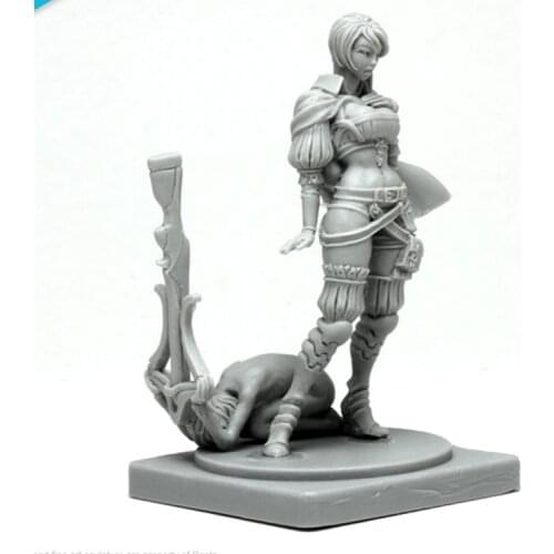 30mm Resin Figure Building Kit Female hunter