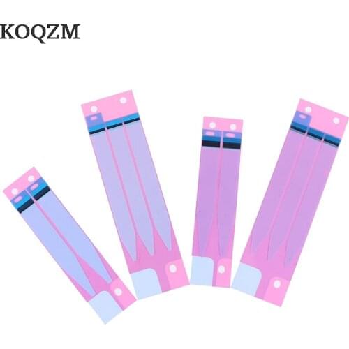 10PCS Battery Sticker Adhesive Battery Adhesive Sticker Battery Glue Tape Strip Tab For Phone 7 7plus 6 6S 6 Plus 5S Battery