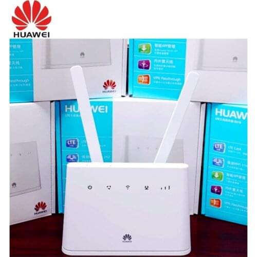 Unlocked Huawei b310 external antenna B310As-852 4g lte router with sim card slot with antenna outdoor router 4g sim portable