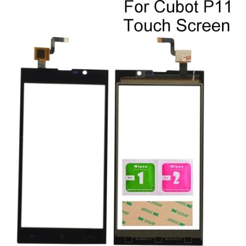 Touch Screen Panel For Cubot P11 Digitizer Panel Lens Sensor Tools 3M Glue Wipes Touch