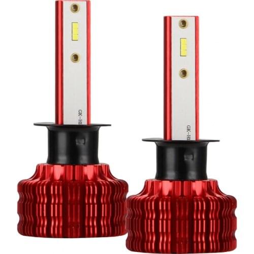 2Pcs H1/4/8/9/11 LED Bulb Replacement 6500K White Light Color Car Front Lighting