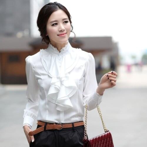 YUMIMI Womens Chiffon Blouses