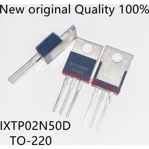 10PCS/LOT IXTP02N50D TO-220 500V 200mA New spot hot sale