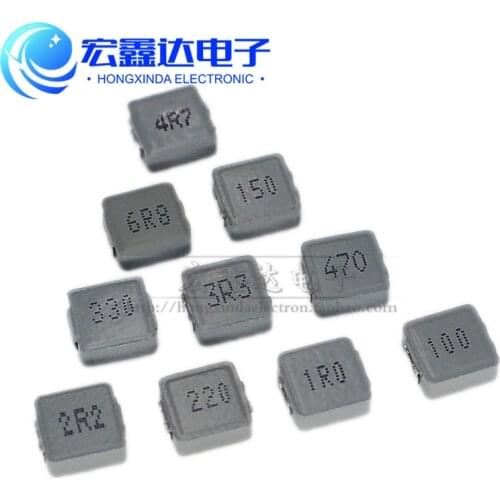 10pcs SMD Power Inductors 1uh 2.2uh 3.3uh 4.7uh 6.8uh 10uh 15uh 22uh 33uh 47uh Chip Inductor 0650 7*7*3