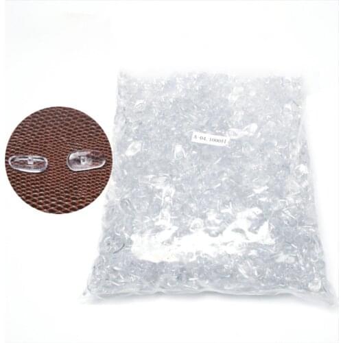 100Pairs/lot Nose Pads For Glasses Anti Allergy Oval Nose Pad For Eyeglasses Frame Nasal Bracket Eyewear Accessories