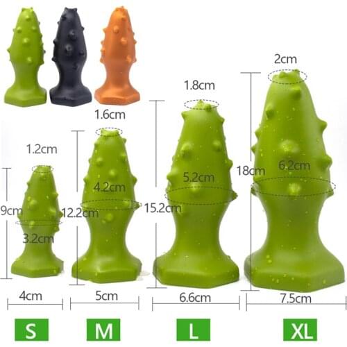 Big Anal Plug Soft Butt Plug Liquid Silicone Dildo Anal Dilator Large Buttplug Men Vaginal Expand Sex Toys Prostate Massager