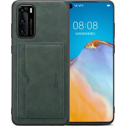 Luxury Leather Card Holders Wallet Case for Huawei P40 Pro Plus Leather Stand Cover Funda Bags for hauwei P40 Pro p 40