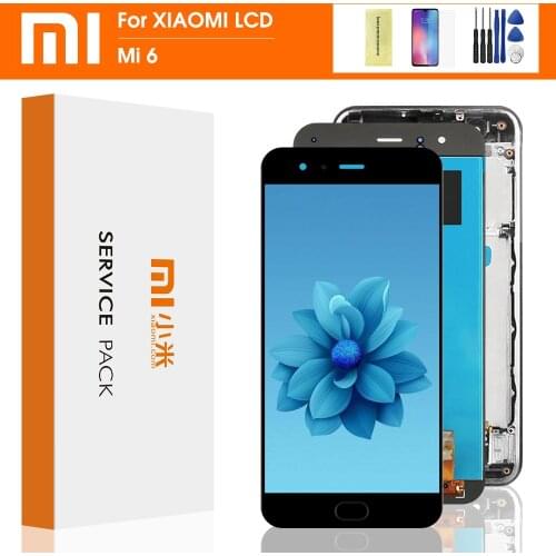 5.15 ''Display For Xiaomi Mi 6 Mi6 LCD Display Touch Screen With Frame Digitizer Assembly For Xiaomi Mi6 LCD Replacement Parts