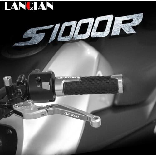 For BMW S1000R Motorcycle Brake Clutch Levers & Handlebar Handle Bar Grips S 1000 R S 1000R 2014 2015 2016 Accessories