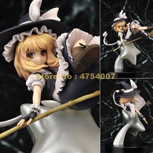 Anime Griffon Touhou Project Hakurei Reimu Kirisame Marisa Action Figure Collection Model 22cm Toy