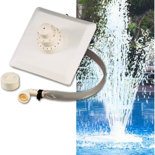 Greece Three-Layer Floating Simple Fountain PE + ABS Swimming Pool Fountain Creative Water Pump Swimming Pool Accessories