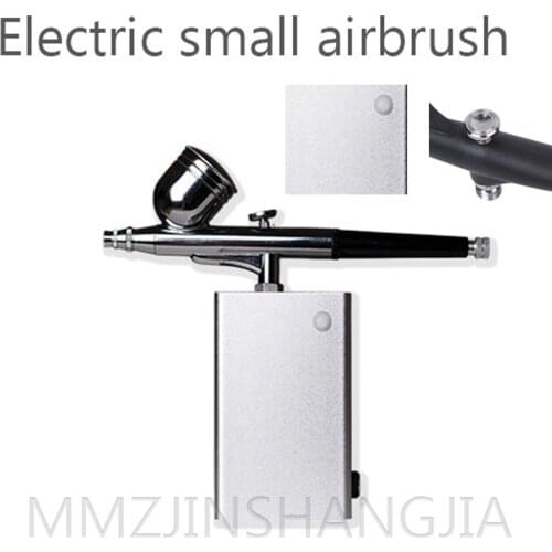 Small Spray Gun Air Pump Portable Rechargeable Electric Mini Multi-Function Spray Painting Tool Air Pump Set