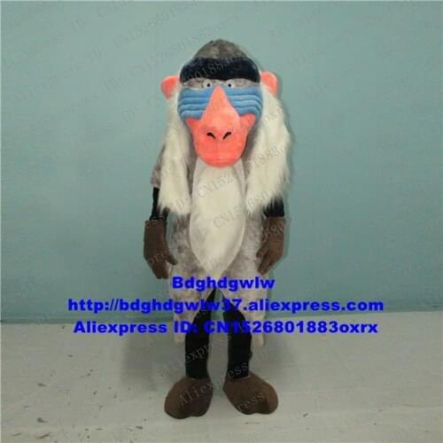 The Lion King Rafiki Mandrill Baboon Mascot Costume Adult Cartoon Character Brand Planning Customers Thanks Meeting zx2166