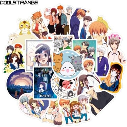 10/25 Pcs Fruits Basket stickers Graffiti Stickers Toys for kids motorcycles skateboards phones DIY hand diaries scrapbook desk