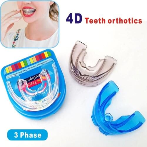 Invisible Orthodontic Braces Dental Mouthguard Straighten Teeth Tray Orthotics Retainer Crowded Irregular Teeth Corrector