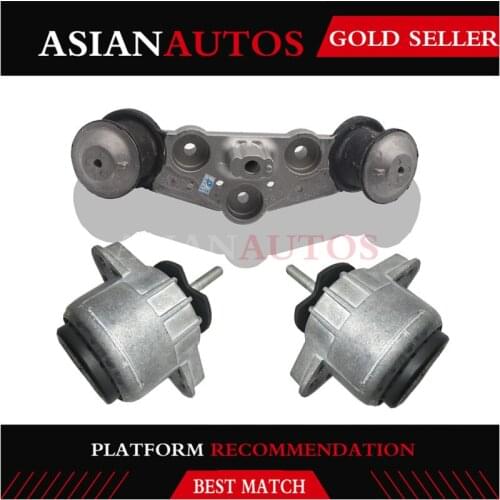 Fit For Porsche Panamera Engine Motor Mount + Automatic Transmission Mount 94837506100 94837506200 97037511801