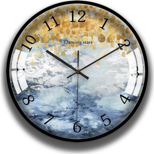 Modern Wall Clock Flowers Round Nordic Silent Watch Wall Creative Roman Art Montre Mural Garden Oclock Home Decor 60ZB