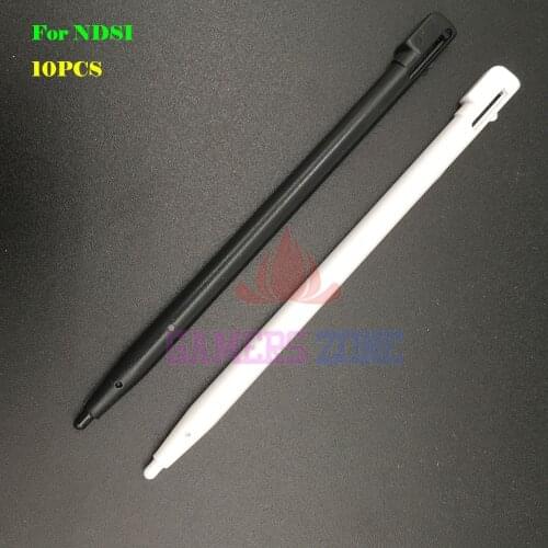 10PCS Black White Plastic Touch Pen For Nintendo DSi NDSi Game Stylus