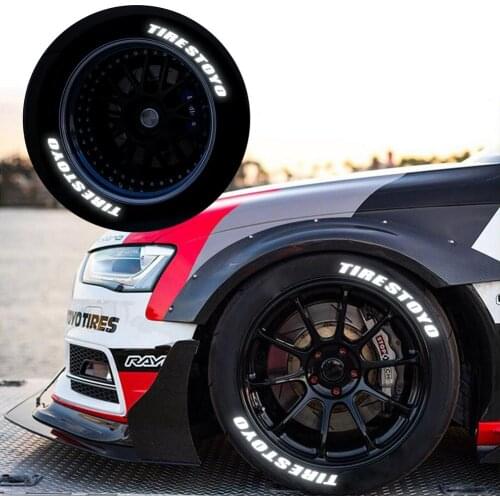 8PCS 3D Car Tire Decals Reflective Stickers Tire Decals Adhesive Tire Decoration Universal Auto Tuning Styling Accessories