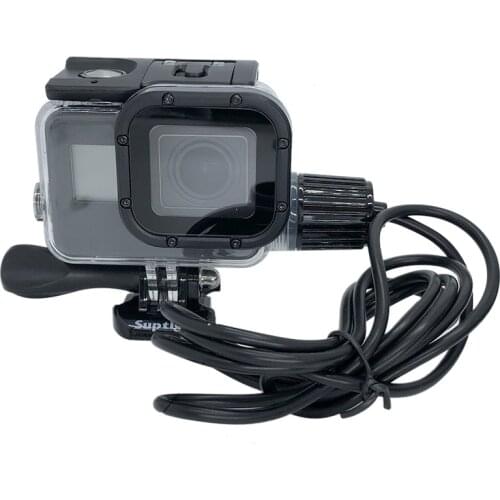 For Go Pro Camera Accessories Chargering Waterproof Housing Case Charger shell With USB Cable for Gopro Hero 7 6 5 For Motocycle