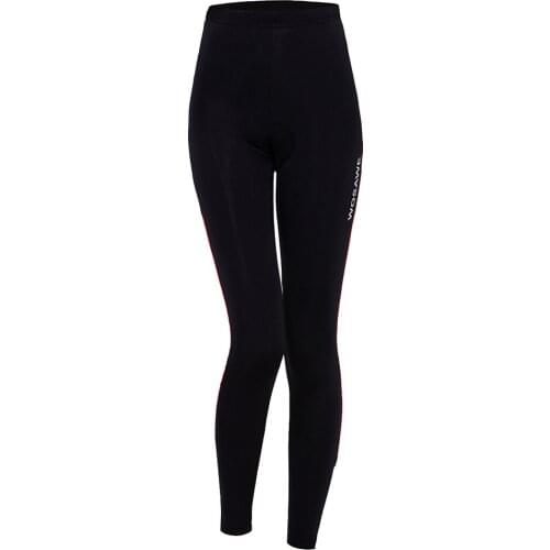 Breathable Cycling Pants Bicycle Tights Women Bike Riding Cycling Clothing Sportswear with 4D Gel Pad for Night Riding