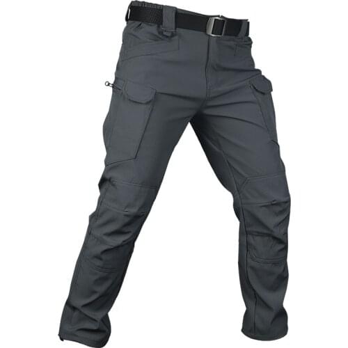 Breathable charge pants outdoor wear overalls multi-function pocket fan of easing the male pants