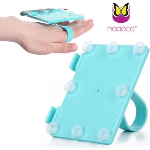 Makeup Tools Finger Ring Mix Color Palette Nail Art Palette Makeup DIY Art Design Accessories Easy to Clean Manicure Tool