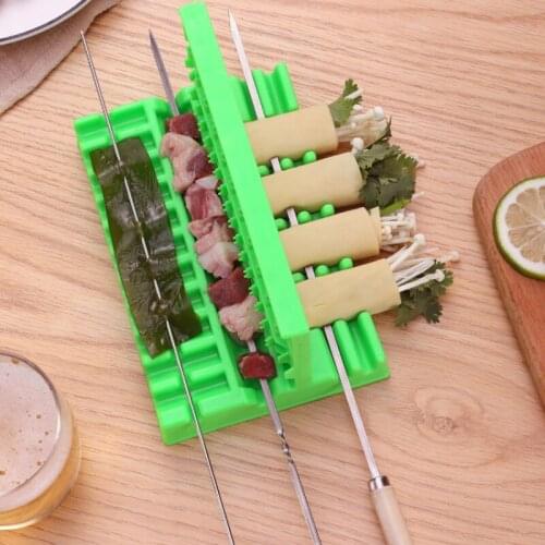 Multifunctional fast lamb skewers meat skewers home barbecue skewers artifact