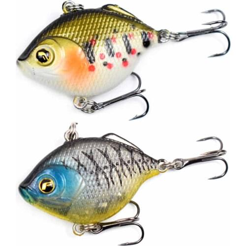 Floating Mini VIB Minow Crank Bait Fishing Lures Fly Fishing Accessories Tackles Sharp Hook Jig Wobbler For Bass Pike Carp Pesca