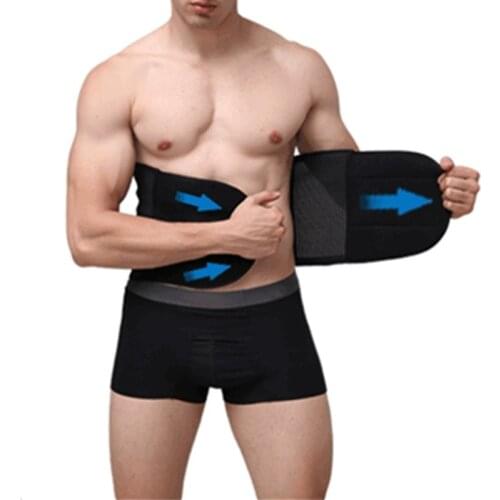 Belly Abdomen Fat Burner Belt Burning Trimmer Waist Trainers Cincher Support Tummy Slimming Massage Body Shaper