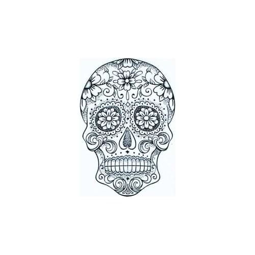 Skull Clear Stamp for Scrapbooking Transparent Silicone Rubber DIY Photo Album Decor 882