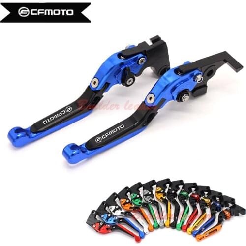 Motorcycle Folding Extendable CNC Moto Adjustable Clutch Brake Levers For CFMOTO 400NK 400 NK 650NK 650 NK