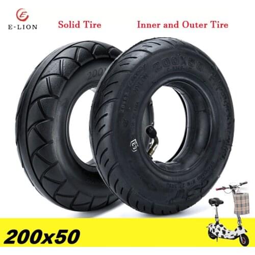 CST High Quality 8 Inch Electric Scooter Tire 200x50 Mini Inner and Outer Tire Non Inflation Explosion Proof Solid Tire
