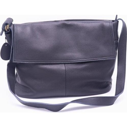 Luxury Soft Genuine Leather Handbag Female Large Capacity Messenger Bag High Quality Casual Satchel Big Women Shoulder Bag