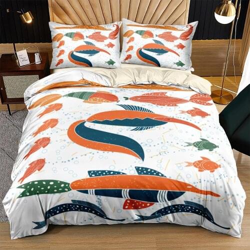 Bright Color Duvet/Quilt/Comforter Cover Set Bohemian Design Bed Linens King Queen Full Size Bedding Sets Cream Bedspreads