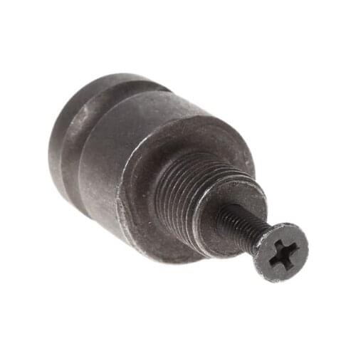 1/2'' Drill Chuck Adaptor for impact Wrench Conversion 1/2-20UNF with 1 Pc Screw