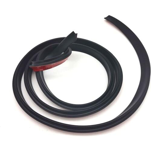 1.8M Rubber Car Front Hood Windshield Seal Strip Moulding Wind Deflector Trim