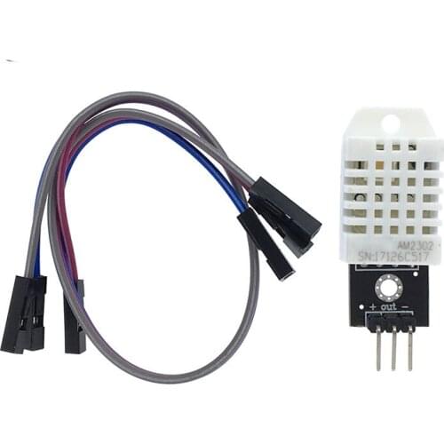 3sets/lot DHT22 Digital Temperature And Humidity Sensor AM2302 Module PCB With Cable For Arduino Starter Learning Kit IoT Part