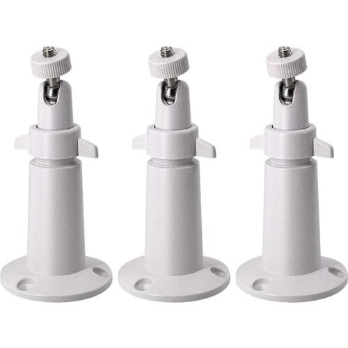 3-Pack Adjustable Security Wall Mount Holder Bracket for Arlo Pro Camera Indoor Outdoor Cam